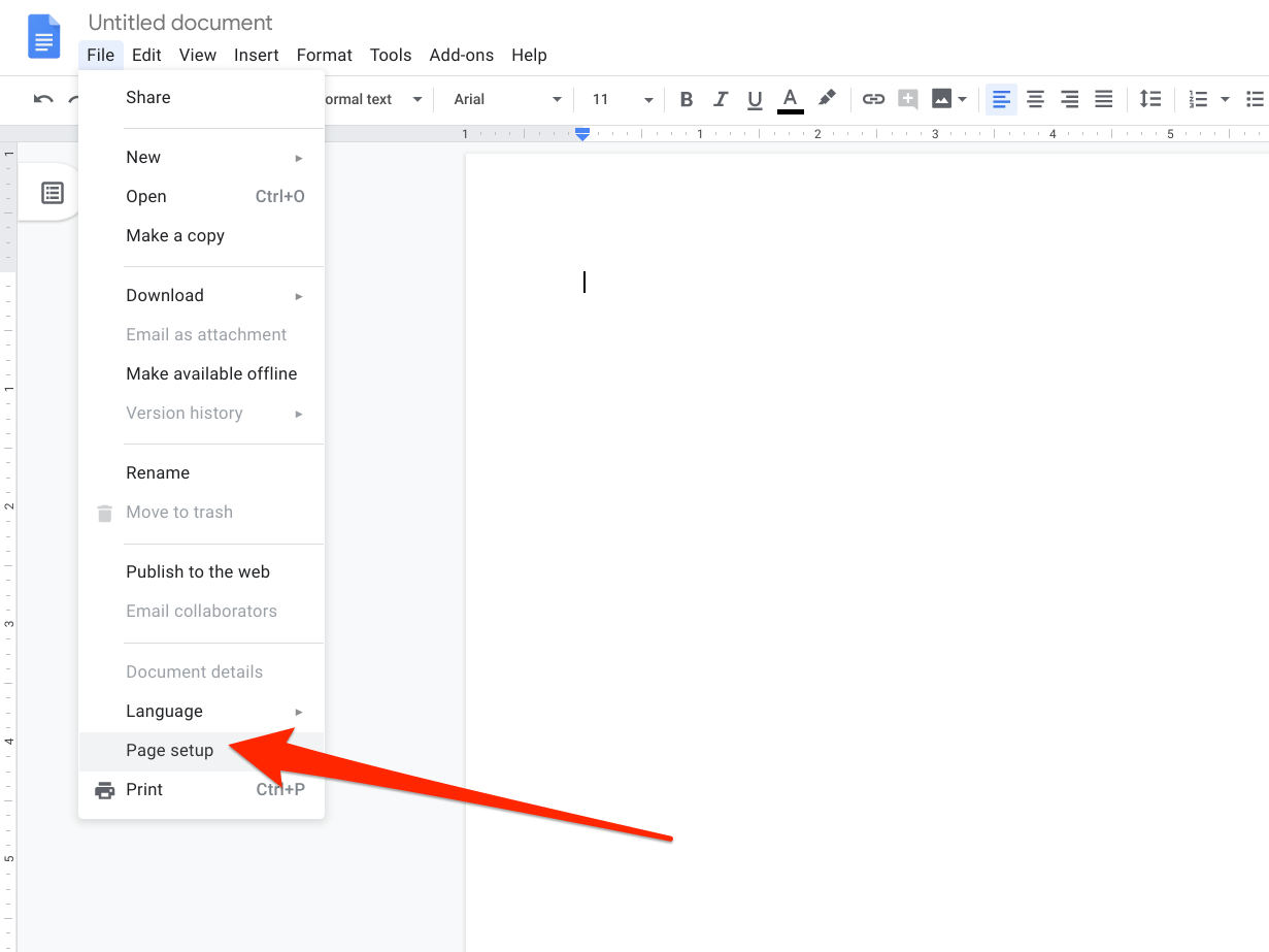 Hướng dẫn cách đổi màu nền bức ảnh với google docs change background