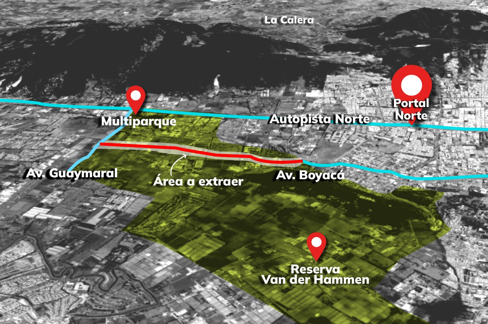 CAR da vía libre a construcción de la Avenida Boyacá sobre la Reserva