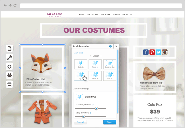 New Wix Feature How to Add Animations to Your Website!