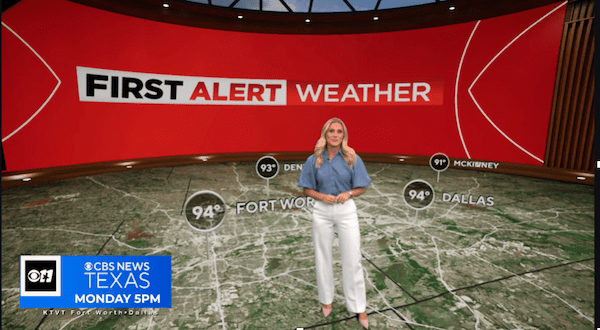 CBS Texas to Debut its AR/VR Set Today