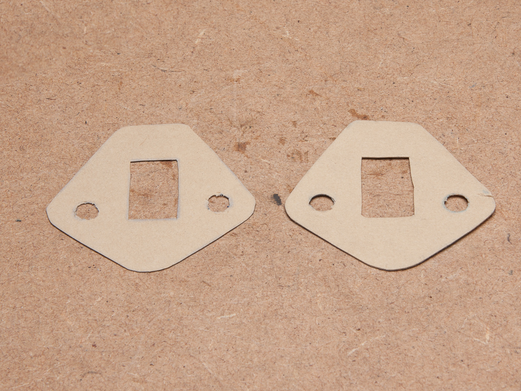 Fuel Pump Paper Gasket (pair) Ford Anglia 105E Owners' Club