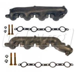 1999 - 2003 Ford F250 Truck Exhaust Manifold & Gasket Kit Pair for V8 7