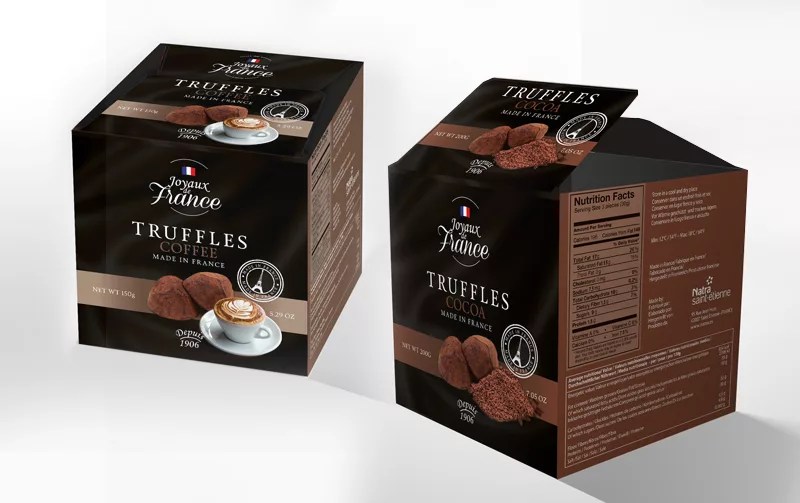 Création de la gamme packaging "Joyaux de France". 32 Décembre