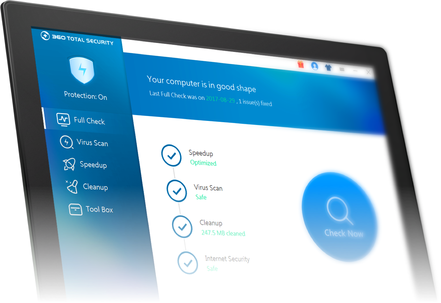 El mejor antivirus para proteger PC y servicios 360 Total Security