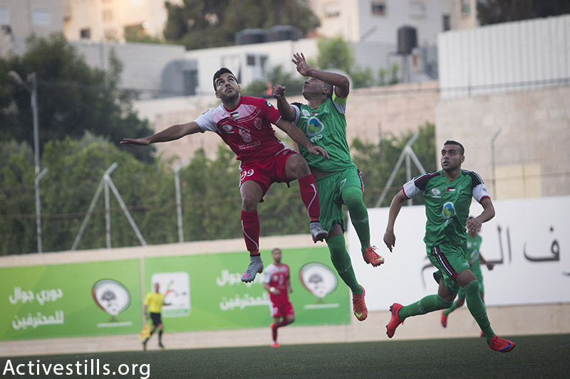 How the Israeli army is deciding Palestine's soccer championship +972