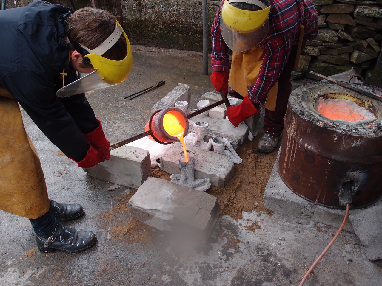 New British Art, bronze casting an The Artists Information