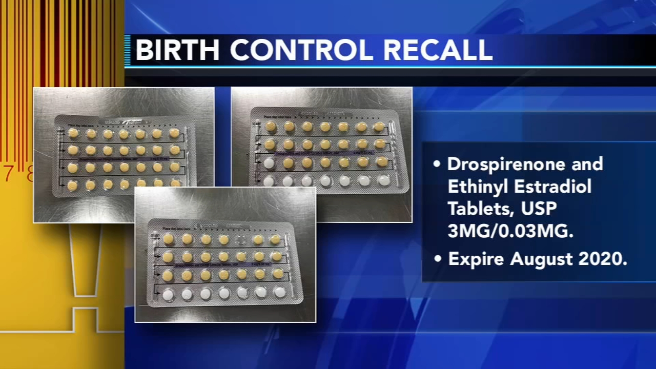Birth Control Recall 2023 List Birth Control Pills Recalled Over Packaging Error - Abc7 San Francisco