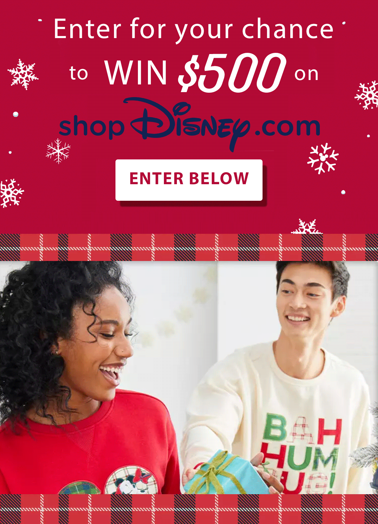 shopDisney Holiday Sweepstakes ABC7 New York