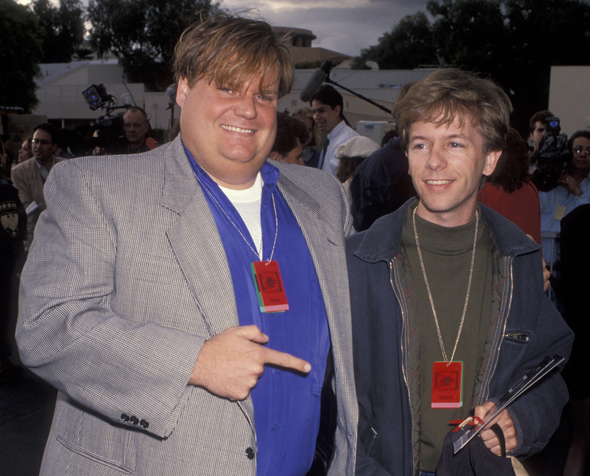 David Spade Chris Farley