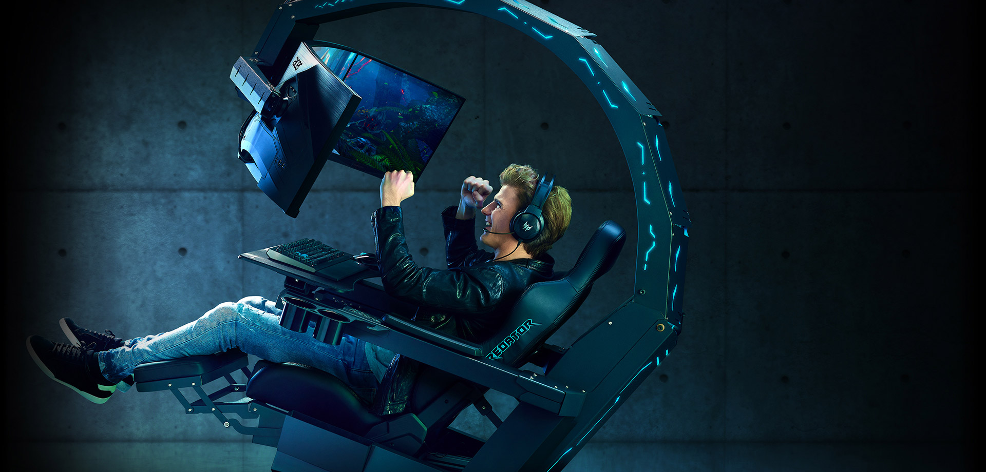 Predator Thronos AllinOne Gaming Chair Acer United Kingdom