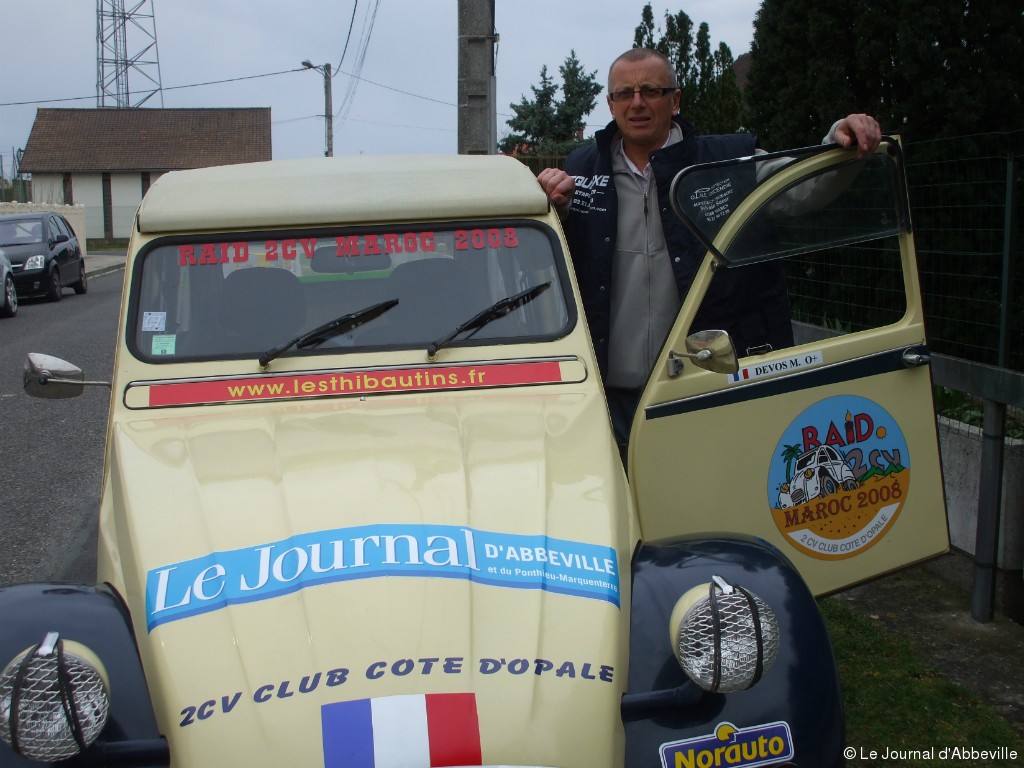 FortMahon Plage Michel Devos de la "deux pattes" aux deux pieds