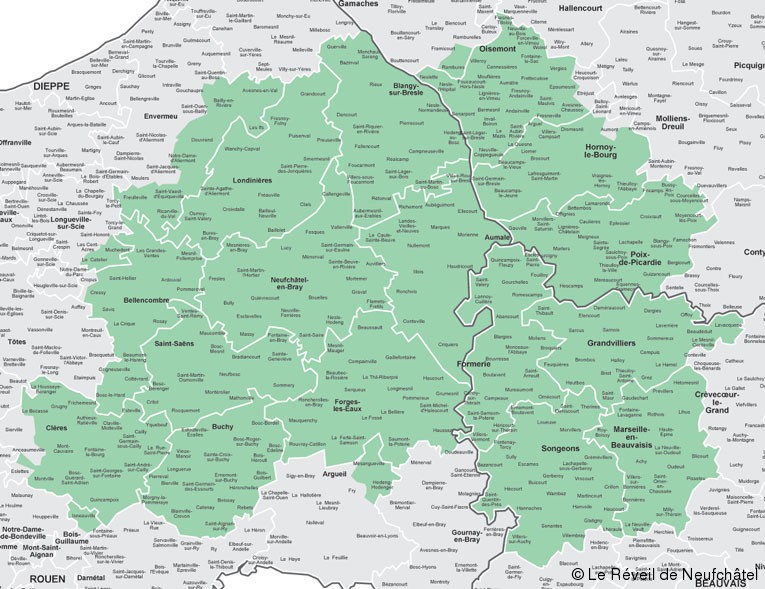 Les Points Forts De Pays De Bray Redécoupage il reste deux cantons en Pays de Bray Le Réveil de