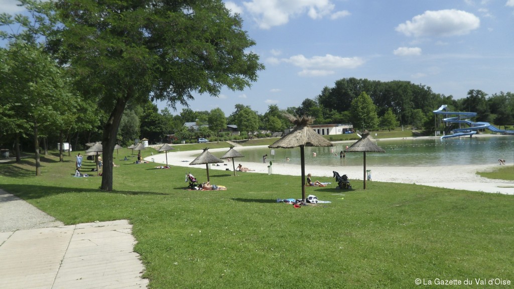 Base de loisirs de CergyPontoise un été en pente douce