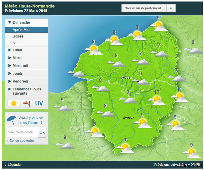 La météo du jour Quelques éclaircies cet aprèsmidi L'Impartial