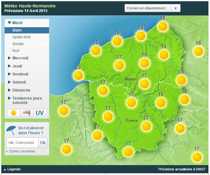 Météo Suisse 25 Jours Nouvelle application météo de Météo Suisse pour