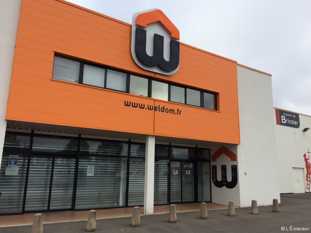 Le magasin Weldom a jeté l'éponge, route de SaintAubin