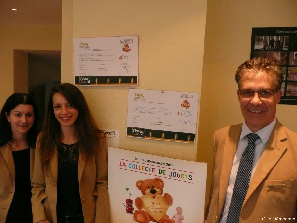 Century 21 offre un Noël aux enfants défavorisés Le Démocrate Vernonnais