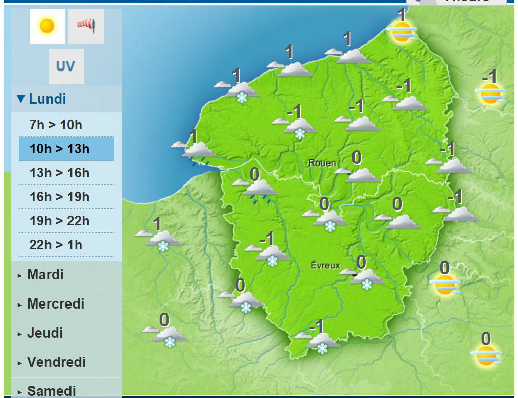 La météo du jour un ciel chargé mais pas de neige L'Impartial