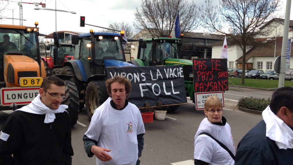 [Vidéo] Agriculteurs en colère en Normandie. Des actions à