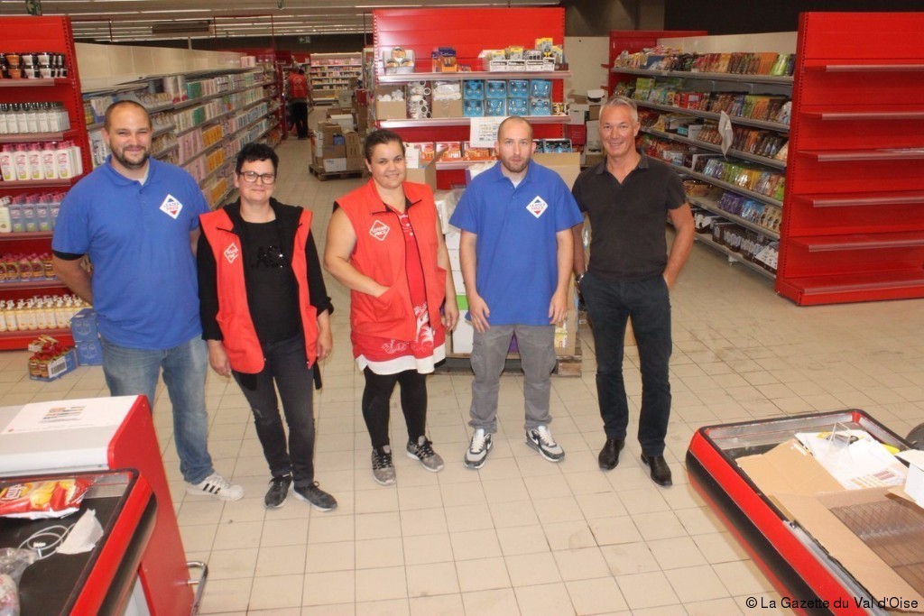 Ouverture d'un magasin discount Leader Price. La Gazette du Val d'Oise