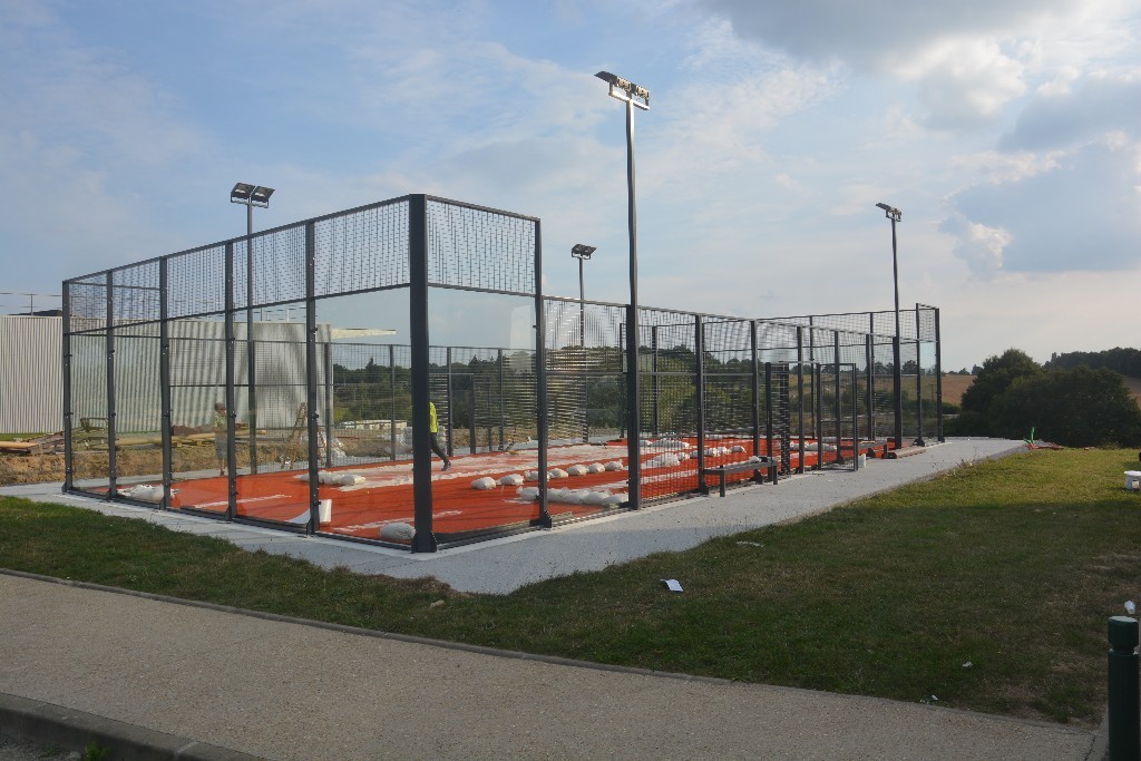 Le terrain de padel est opérationnel ! L'Éclaireur de Châteaubriant