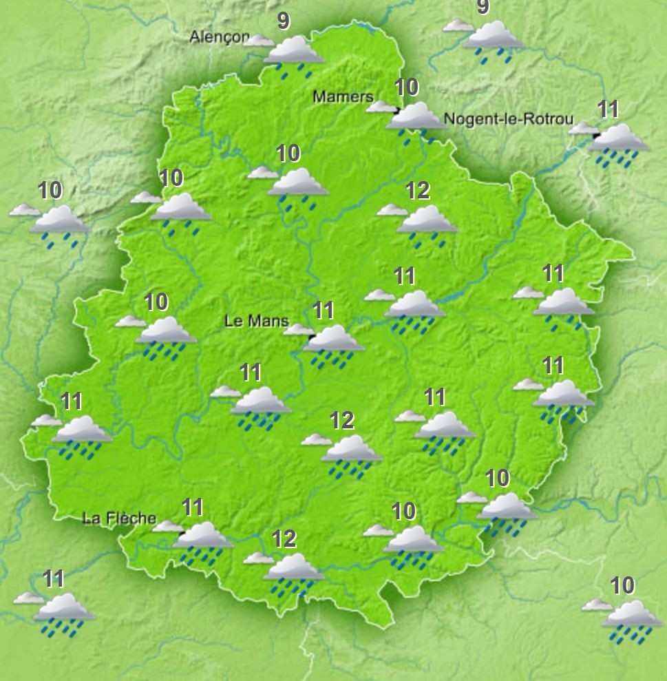 METEO. Le temps de ce mercredi 23 novembre 2016 Le Courrier L'Écho