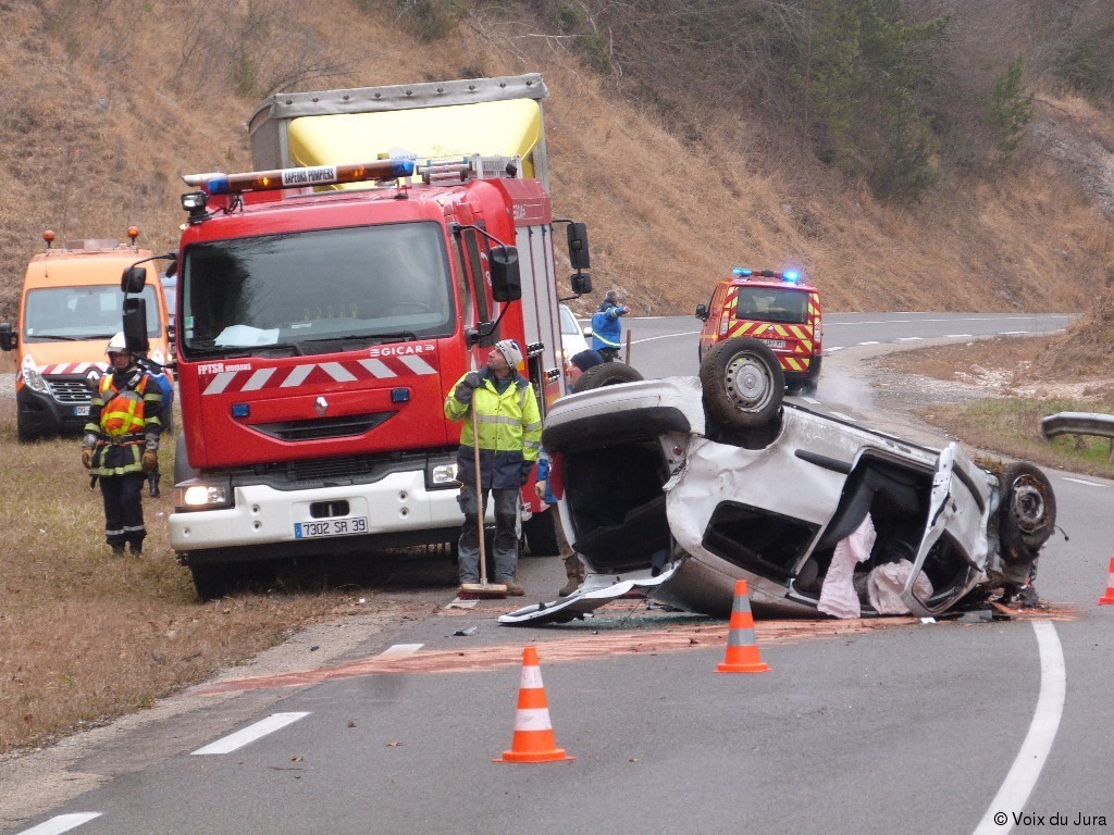 Jura Accident mortel dans la côte de Jeurre. Deux tués en moins de