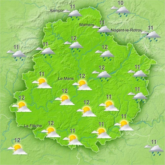 METEO. Le temps de ce mardi 31 janvier Les Nouvelles de Sablé