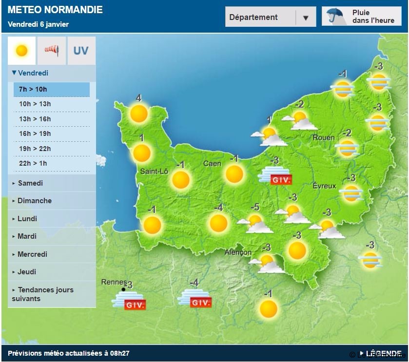 Vent, neige et verglas l'Eure est passé en vigilance rouge L'Impartial