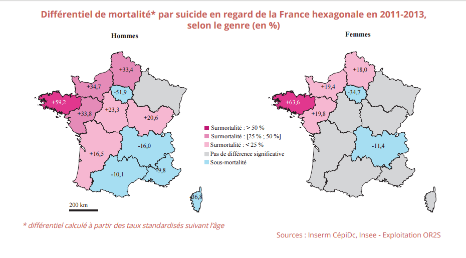 Les suicides se multiplient en Normandie depuis le début d'année