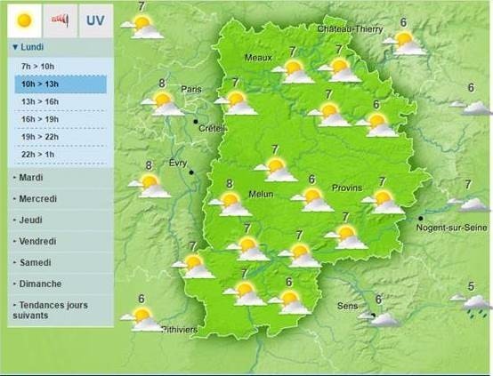Météo en LotetGaronne janvier ensoleillé, froid et sec Le