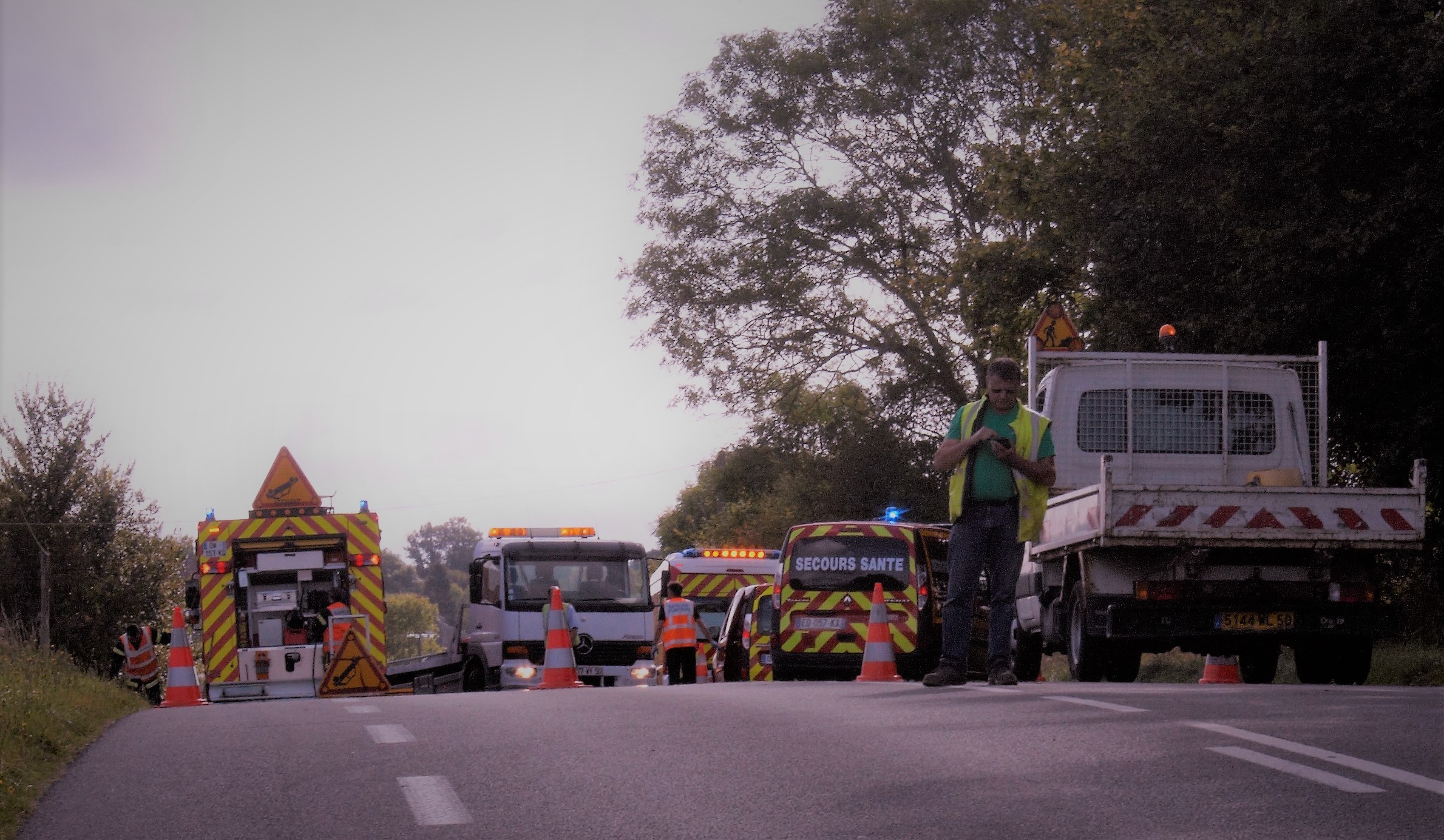 Près de Granville, un enfant gravement blessé dans un violent accident