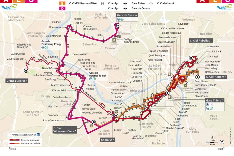 Melun Val de Seine. Trois lignes de Mélibus prolongées pour connecter l
