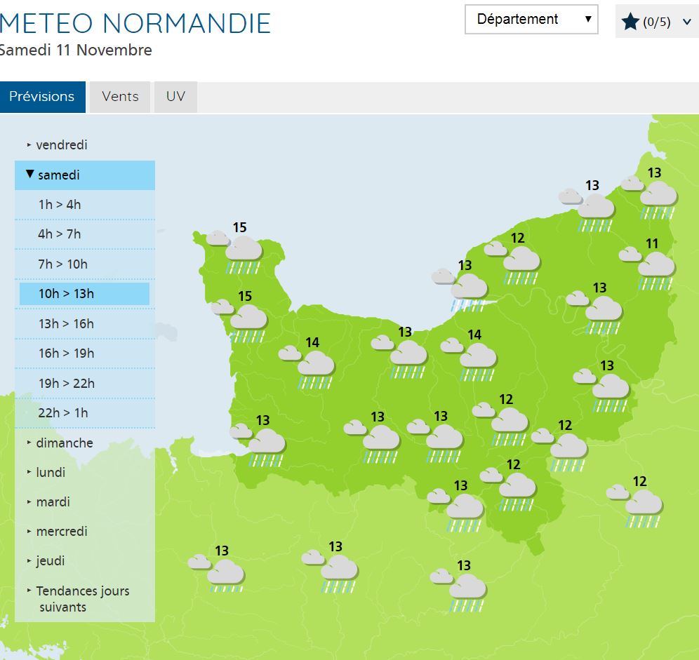 Les Meilleurs Endroits À Visiter Avec La Carte Météo Week-End La météo du weekend comment vous dire... L'Éveil de PontAudemer