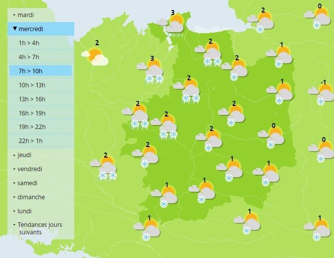 Peu de neige en Pays de Vitré... pour l'instant Le Journal de Vitré