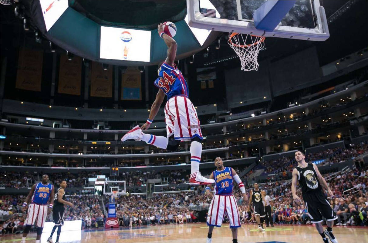 Montpellier les Harlem Globetrotters à la Sud de France Arena