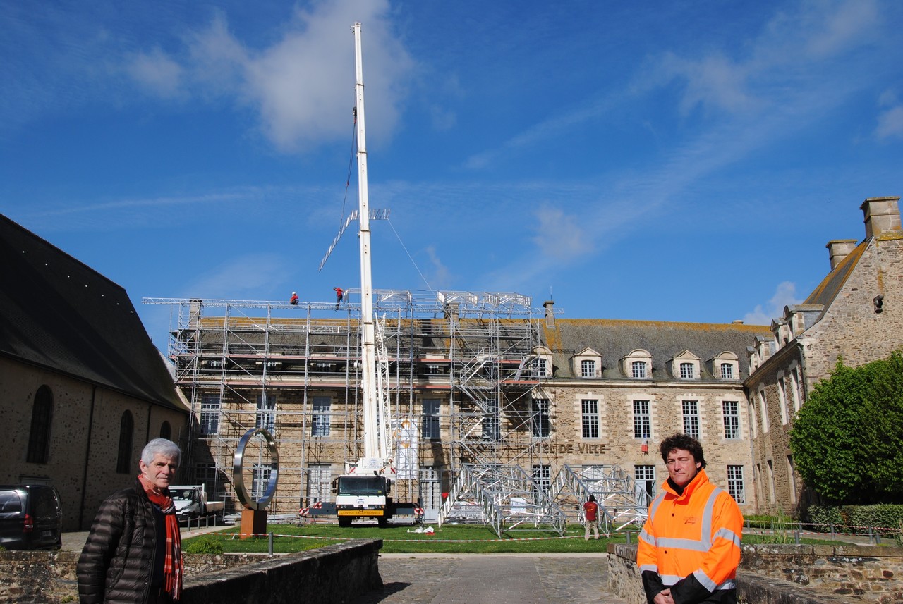 Le château de Châteaugiron en travaux pour deux ans