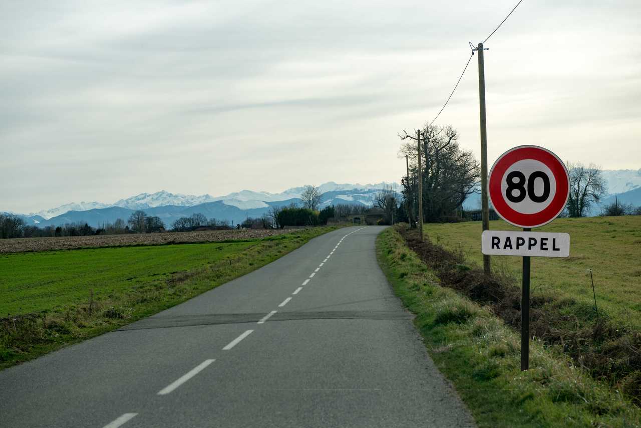 Limitation de la vitesse à 80 km/h au lieu de 90 voici les routes