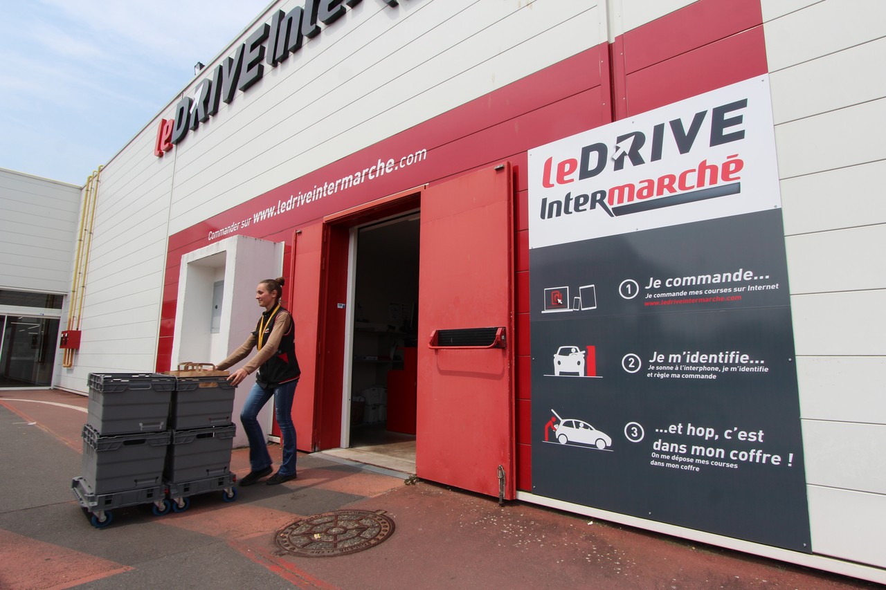 Nouveau à Caen quand des particuliers vous livrent les courses du