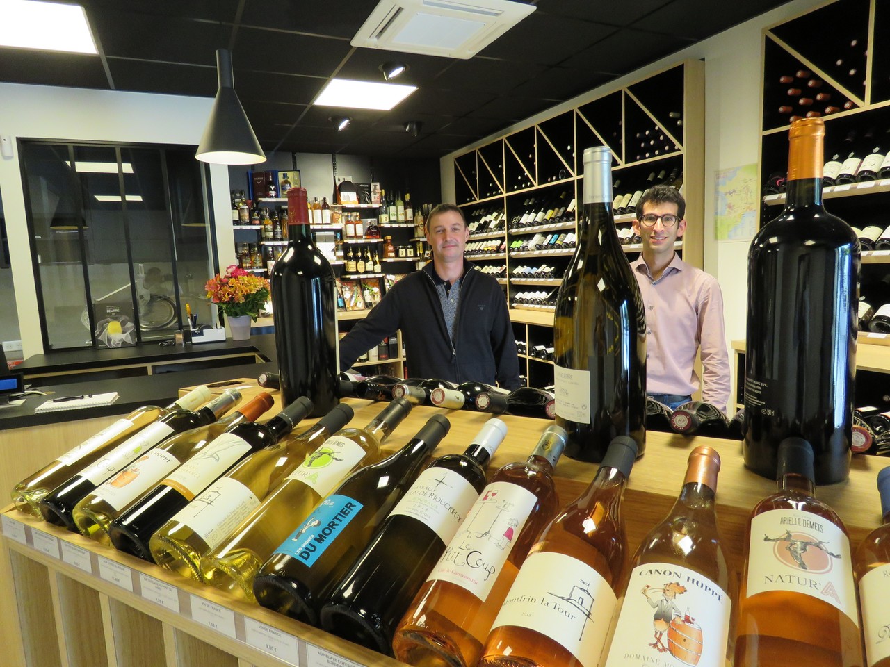 Quimper la cave Vin o'vert innove en matière de dégustation