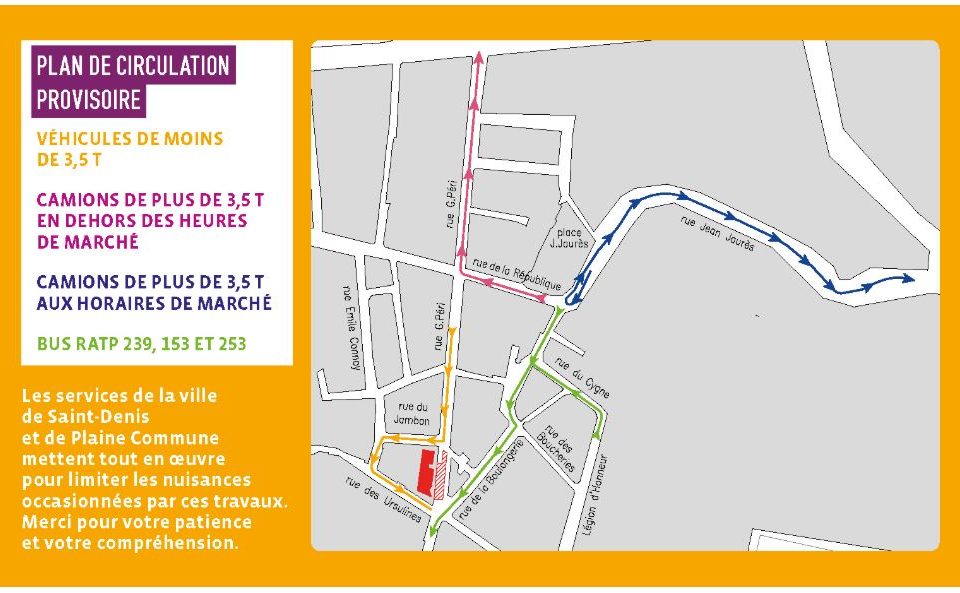 SaintDenis. Une rue fermée pendant plusieurs mois pour raser des