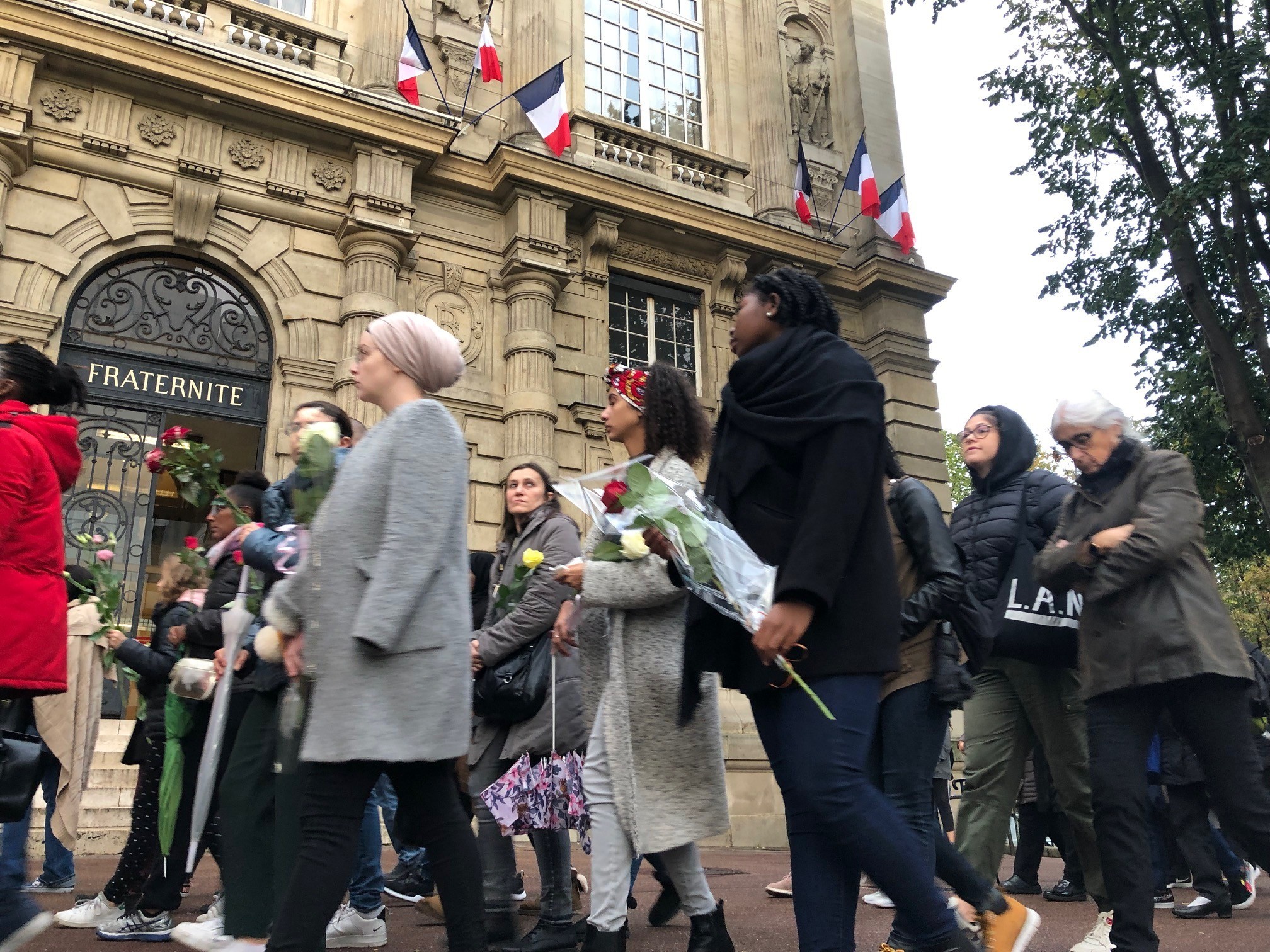 A IvrysurSeine, des centaines de personnes à la marche pour Fadela