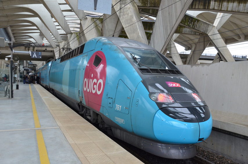 SNCF des TGV Ouigo entre les centresvilles de Lyon et Paris à partir