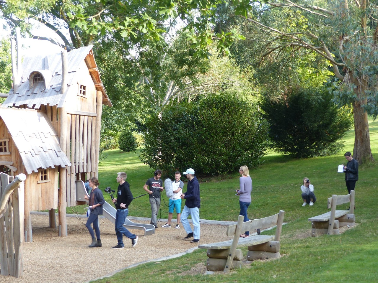 PHOTOS. Un nouveau tournage de l'association Cherbourg Project