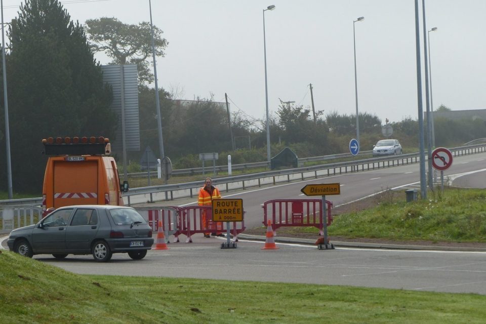Travaux sur la RN13 de ce mardi 2 au vendredi 5 juin une