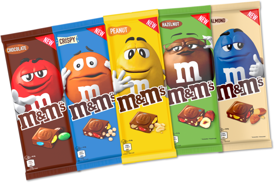 Les M&M's existent désormais en tablette de chocolat