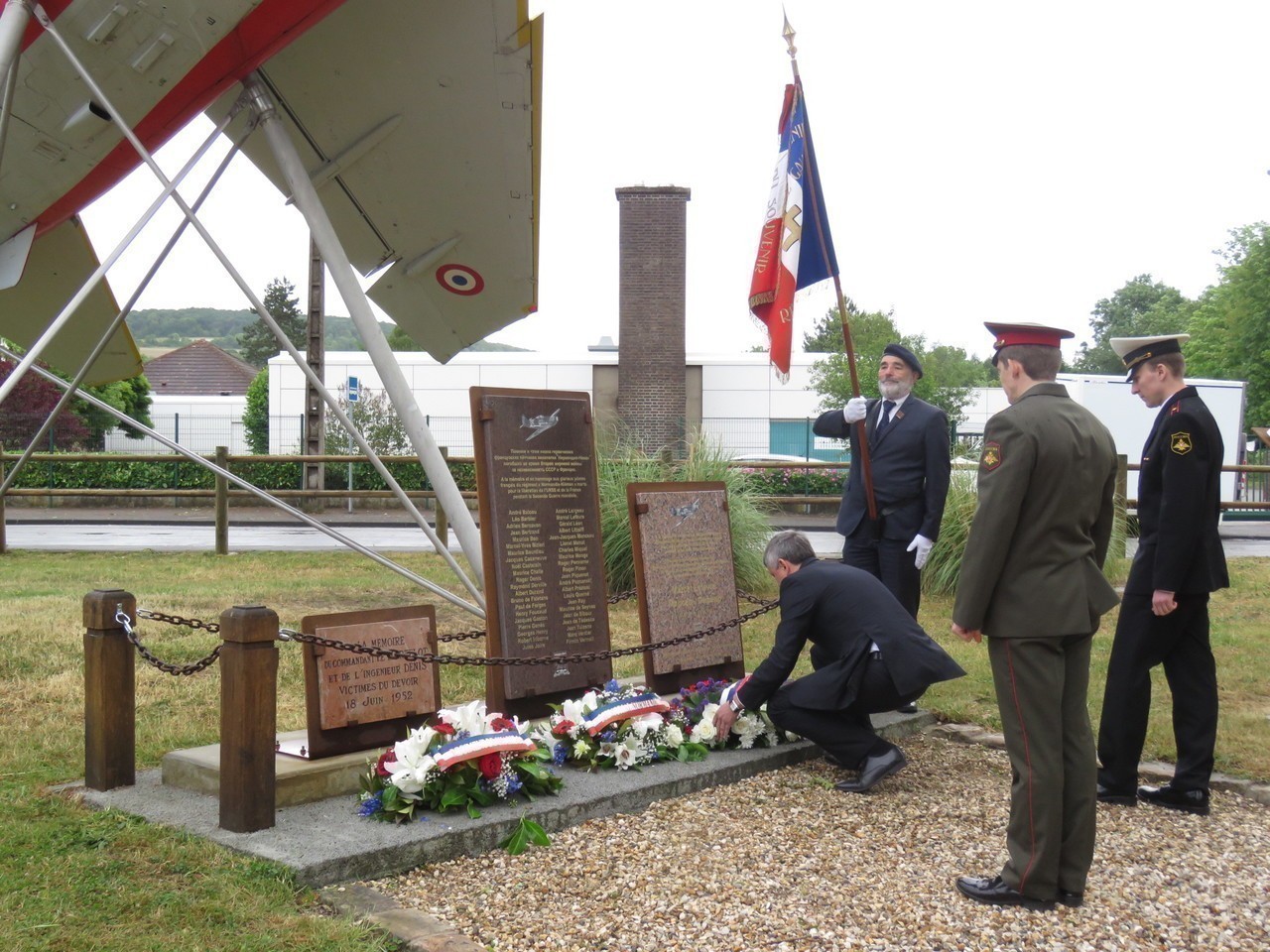 Aux Andelys (Eure), la mémoire de Marcel Lefèvre a été honorée