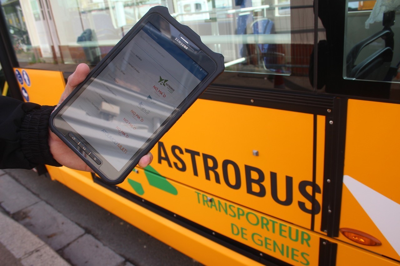 Astrobus à Lisieux une appli pour acheter des tickets de