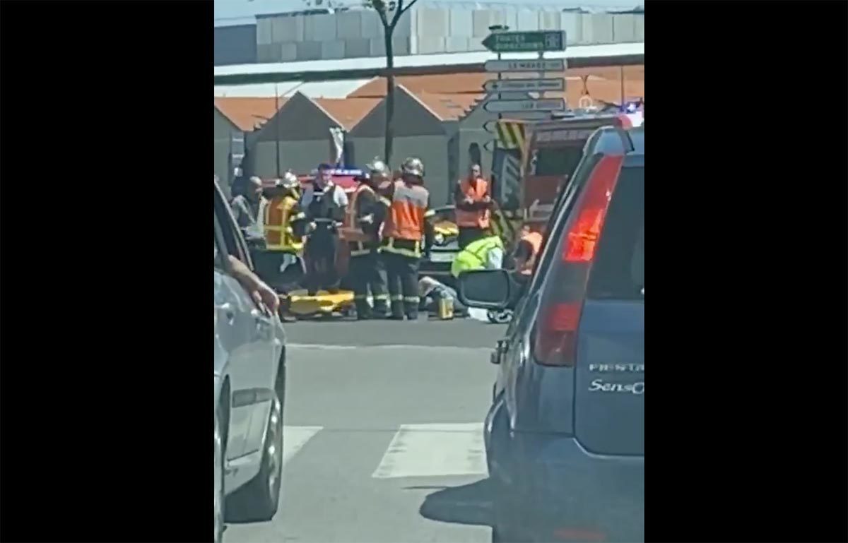 Accident de moto près de la gare, au Havre deux