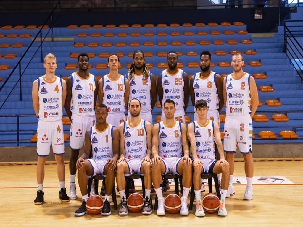 Les Sablesd'Olonne 32e de finale de la coupe de France de basket ce